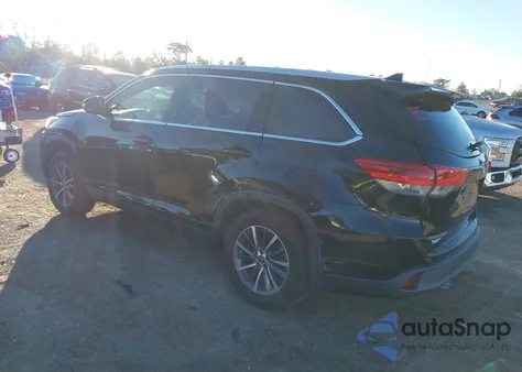 2019 Toyota Highlander Xle из США, поврежденный, VIN 5TDJZRFHXKS617837